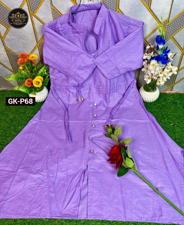 স্টাইলিস গোল জামা - ‍Stylish Goll Jama Purple