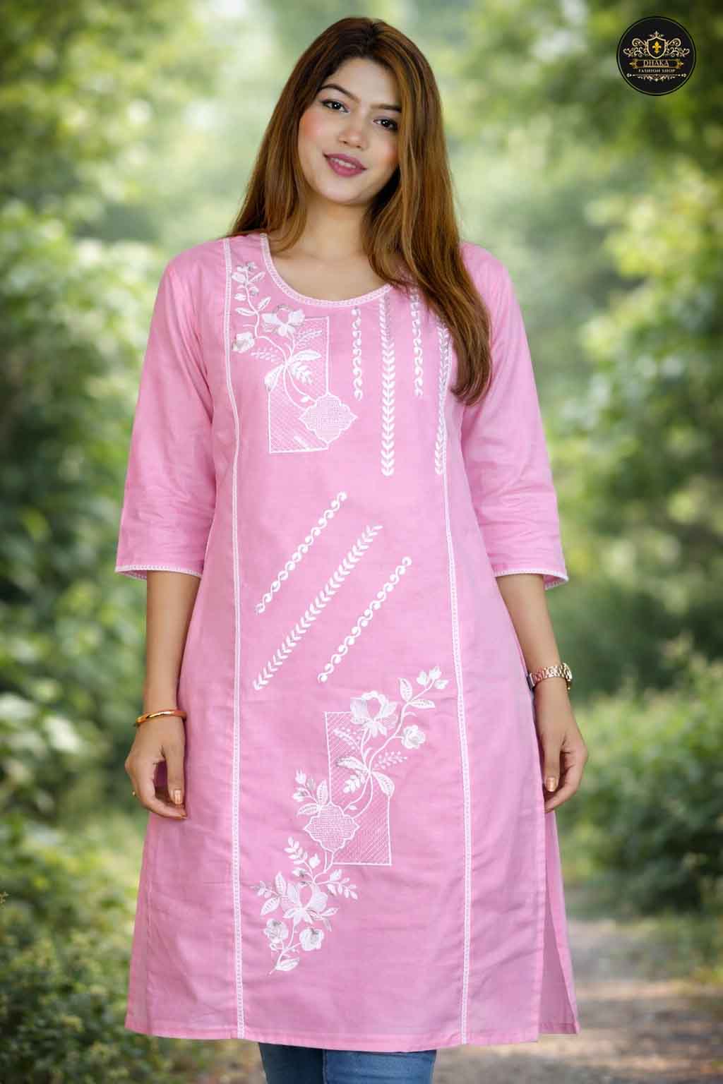 Premium Quality Embroidered Kurti Collection