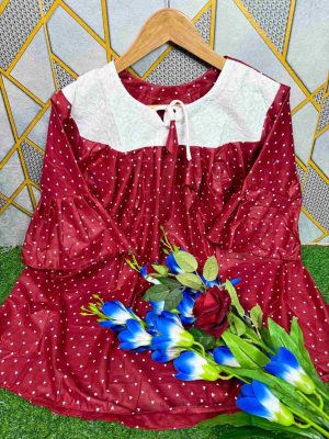 Shot tops Maroon Color