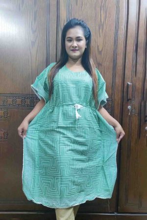 কাপ্তান/আবায়া – Abaya Kaptan Sky Colour